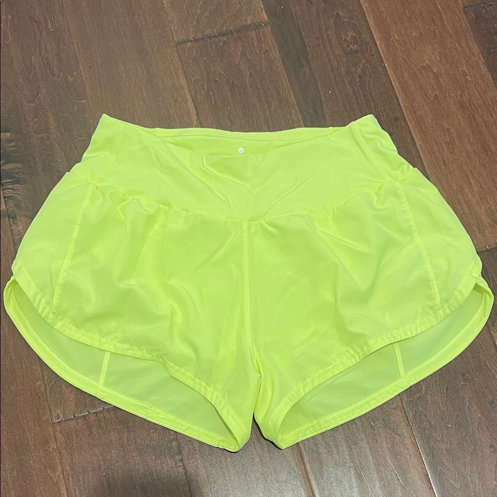 Neon Yellow Shorts